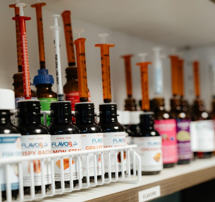 Compounding Flavors for Pets at Warren's Drug Store